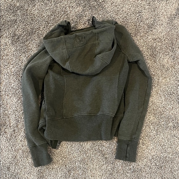 Lululemon Athletica Olive Green Women's Zip-Up Jacket - Picture 2 of 2